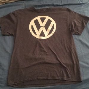 Volkswagen Gray Tee Size Large (L)